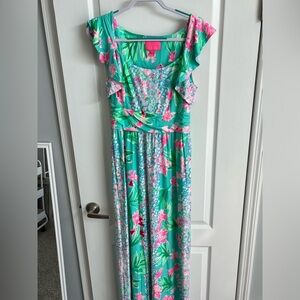Lilly Pulitzer Maxi Dress 🩷💚